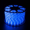 150ft LED Heavy Duty Rope Light Spool, 120V Indoor Rope Lights Plugin Outdoor Tube Lights 2 Wire ½ Inch,Blue
