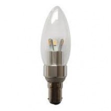 6X LED Chandelier Bulb - Dimmable - B15