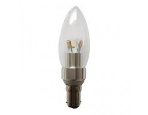 6X LED Chandelier Bulb - Dimmable - B15