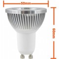 GU10 COB LED Spot Light 5-watt High power 110V Warm white and Non-dimmable 10pcs