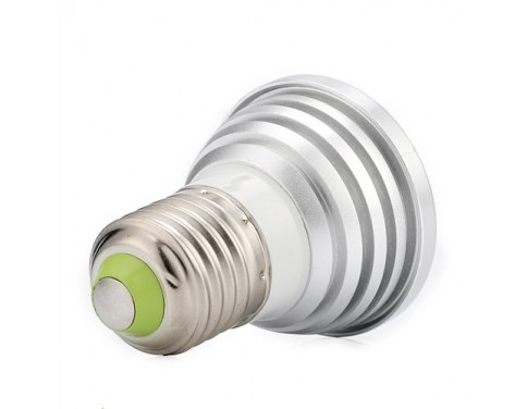 3W E27 Color Changing Light Bulb With Remote