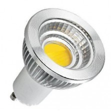 GU10 COB LED Spot Light 5-watt High power 110V Warm white and Non-dimmable 10pcs