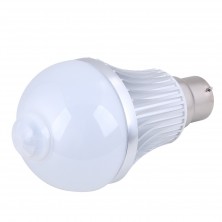 8w Motion Sensor A19 G60 B22 LED Light Bulb Energy Saving Pir LED Lamp, 24 Hours Mode, Warm White,LED Smart Bulb