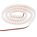 Outdoor Single-Color LED Strip Light - Super Flexible w/ Through Hole LEDs - 12V - Waterproof IP67 - 85 Lumens/ft