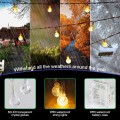 Globe String Lights Fairy Lights Battery Operated 16.4ft 50LED String Lights with Remote Waterproof Indoor Outdoor Hanging Lights Decorative Christmas Lights for Home Party Patio Garden Wedding