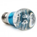 E27 3W RGB Light Bulb Shell LED Crystal Ball Bulb (85-265V)