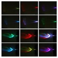 E27 3W RGB Light Bulb Shell LED Crystal Ball Bulb (85-265V)