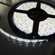 Pure White LED Strip light, Waterproof LED Flexible Light Strip 12V with 300 SMD LED, 3258 16.4 Foot / 5 Meter