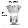 6 Pack AC/DC 12V 12 Volt 3W 1W x 3 cluster LED light bulb E26 E27 PAR16 screw socket lamp