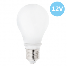 6-Pack Low Voltage 12 Volt 7 Watt LED Light Bulb - E26/E27 Standard Base - Daylight White (Cool White) 6000k 7w Light Bulb – AC DC Compatible- RV, Marine LED Lights