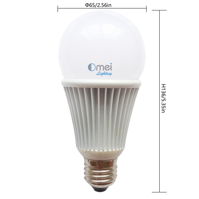 10w 12v LED Bulb Cool Day White, A19 Small Size, 900 Lumens Brightness, 12  volt low voltage, Rv lighting, solar lighting, Marine LED Bulb