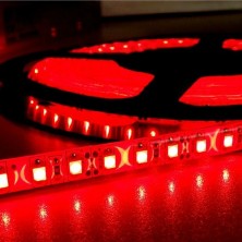 16.4ft (5m) RED Flexible LED Strip Lights - 3528 SMD 300LEDs/600LEDs 12V LED Light Strip - Waterproof IP-65