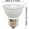 3-LED Light Bulbs HR16 120V E27 MR-16 JDR C Hood Lamp Short Neck E26 (Warm White)