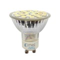 4-Pack Brightest SMD LED Gu10 Bulbs 24p 5050 Spotlight Gu10 Pack Warm White Wide Angle [Energy Class A]