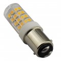 OmaiLighting Double Contact Bayonet Base 12 Volt LED Bulbs – Bayonet Base (Ba12d) – T4 JD Type – 4 Watt Dimmable Light – Car LED Bulb 1076 1142 – Daylight White – 5 Piece Pack
