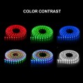 5m RGB Addressable Full Color LED Pixel Strip Dream Color Making Programmable LED Screen LED Wall Only DC5V Black PCB