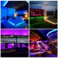 5m RGB Addressable Full Color LED Pixel Strip Dream Color Making Programmable LED Screen LED Wall Only DC5V Black PCB