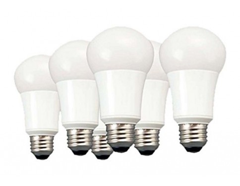 60 Watt Equivalent 6-pack, A19 LED Light Bulbs, Non-Dimmable Soft White, 