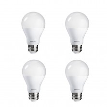 100W Equivalent A19 LED Daylight Light Bulb, 4-Pack