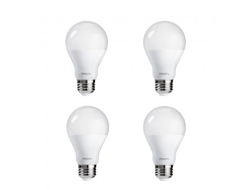 100W Equivalent A19 LED Daylight Light Bulb, 4-Pack