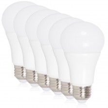 LED A19 - 800 Lumens 60 Watt Equivalent Daylight Cool White (5000K) Light Bulb, 10 Watts (Pack of 6)