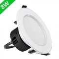 8W 3.5-Inch LED Recessed Lighting, 75W Halogen Bulbs Equivalent, LED Driver Included, 400lm, Warm White, 3000K, 90° Beam Angle, Recessed Ceiling Lights, Recessed Lights, LED Downlight