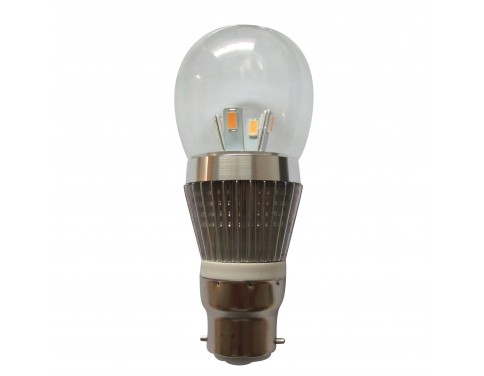6-Pack LED Bulbs LED 7W B22 Light Bulbs Bayonet Base for Household Bulbs Replacement 3000k Warm White [Energy Class A]