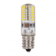 2-Pack e17 daylight bulb 4w dimmable 80-led bulbs, high bright warm white 4w dimmable led bulb replaces 30 watt Halogen light bulbs