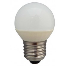 3.3W E27 Epistar LED Bulb Ceramic TRUE Golf Ball Shape,Warm White,Ceramic base gives excellent heat dispersion qualities and long life expectancy,Free Super Saver Delivery