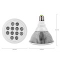 Newest LED Grow Light 24W, Plant Grow Lights E27 Growing Bulbs For Garden Greenhouse and Hydroponic Full Spectrum Growing Lamps