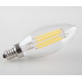 LED Filament Candelabra Bulb, 4.5W (60W Equiv.), UL-listed Vintage Style E12 Lamp Bulb, 2700K Soft White, 360° Beam Angle