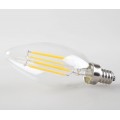 LED Filament Candelabra Bulb, 4.5W (60W Equiv.), UL-listed Vintage Style E12 Lamp Bulb, 2700K Soft White, 360° Beam Angle