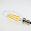 C35 6-Watt LED Filament Candelabra Bulb - Dimmable - Soft White 2700K - E12 Base - Equivalent to 60W Incandescent Chandelier Bulb - 360 Degree Beam Angle