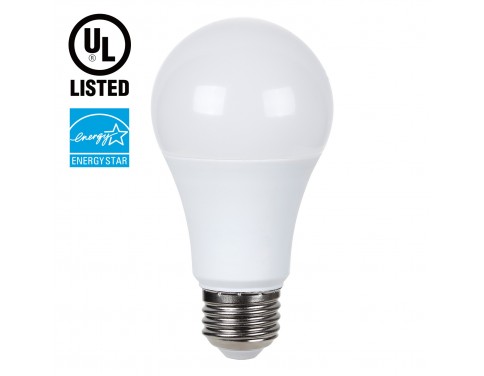 Dimmable A19 LED Light Bulb, 9.5W (60W Incandescent Equivalent), 2700K Soft White, 800lm, E26 Base