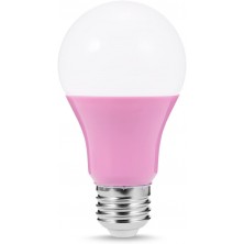 LED Pink Light Bulb, 45W Equivalent, Pink LED Chips, A19 Light Bulb with Medium Base