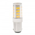 2pcs Ba15D LED Bulb for Sewing Machine 120v Dimmable Double Bayonet LED Light Bulbs 4.5 Watt Warm White 3000K Dimmable AC110V-130V