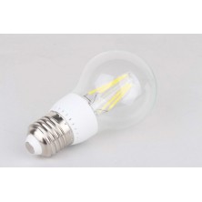 A19 4W LED Filament Light Bulb Soft White 2700K, 40-watt Equivalent