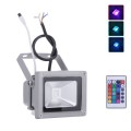 Remote Control 10W RGB Waterproof LED Flood Light (16 Different Color Tones)