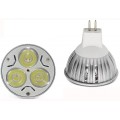 MR16 LED Bulbs 6 Pack,MR16 3W 12V Cool White 6000K Not Dimmable 60 Degree Beam Angle LED Spotlight Bulbs for Landscape Recessed Lighting,35W Halogen Bulbs Equivalent