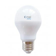 7w LED Bulbs 4-Pack, LED Light Bulbs, E27, A19 180 light beam angle Warm White