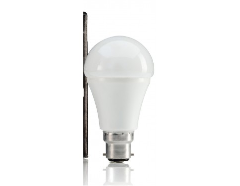 9w LED B22 Bayonet Light Bulb, Warm White, 806 lumen, 60w EQV