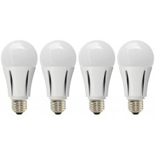 G7 Power Lumen 9.5-watt 3000K E26 Base A19 LED Light Bulb, 4-Pack