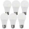 (6PACK) LED Light Bulbs,6W A19 E26 Warm White (Soft White) 2700k LED Lamps,40Watt Incandescent Bulbs Replacement,500 Lumens,240 Degree Beam Angle LED Light for Home Lighting