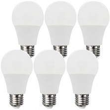 (6PACK) LED Light Bulbs,6W A19 E26 Warm White (Soft White) 2700k LED Lamps,40Watt Incandescent Bulbs Replacement,500 Lumens,240 Degree Beam Angle LED Light for Home Lighting