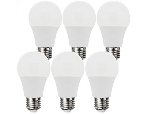 (6PACK) LED Light Bulbs,6W A19 E26 Warm White (Soft White) 2700k LED Lamps,40Watt Incandescent Bulbs Replacement,500 Lumens,240 Degree Beam Angle LED Light for Home Lighting