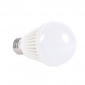 E27 LED Light Bulb Pack of 4 Super Bright Lamp 5w 350lm White Light Ac100-240v Color White