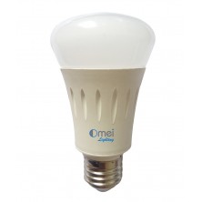 7w A-Shape A19 E26 2700K Dimmable LED Light Bulb equiv. 40w incand