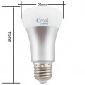 led A60 E27 7W LED Light Bulbs 60watt incandescent Bulbs Equivalent 6000k Cool White Edison Base Bulb