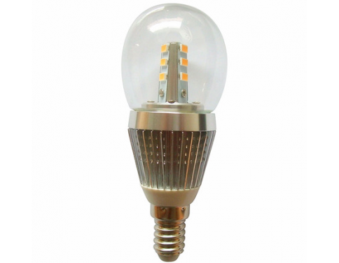 Dimmable LED Light 7 Watt E14 Base LED Globe Bulb White Chandelier Light Bulbs