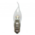 6-Pack Dimmable E27 5w LED E27 Base Candle Bulb Light Bulbs 40w 3850 - 4250k Natural Daylight Lamps Bent Tip